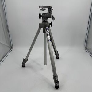Velbon VE-3 Tripod Lightweight Sturdy Channel Legs Single Action Lever Lock